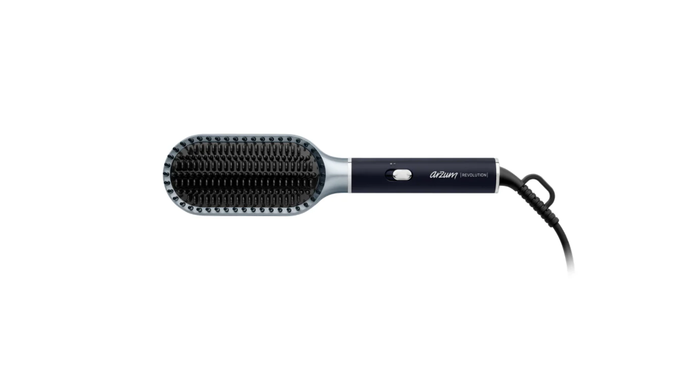 ARZUM AR5158 REVOLUTION HAIR STRAIGHTENER BRUSH - Image 3