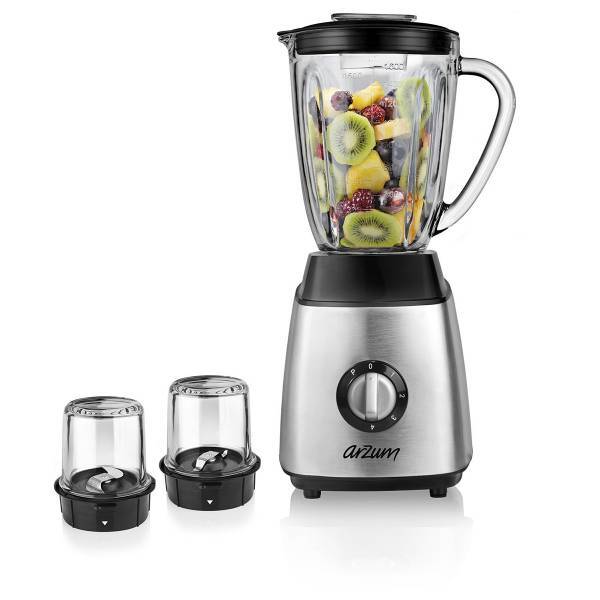 Arzum AR1056 Maxiblend Glass Liquidiser - Stainless Steel - Image 4