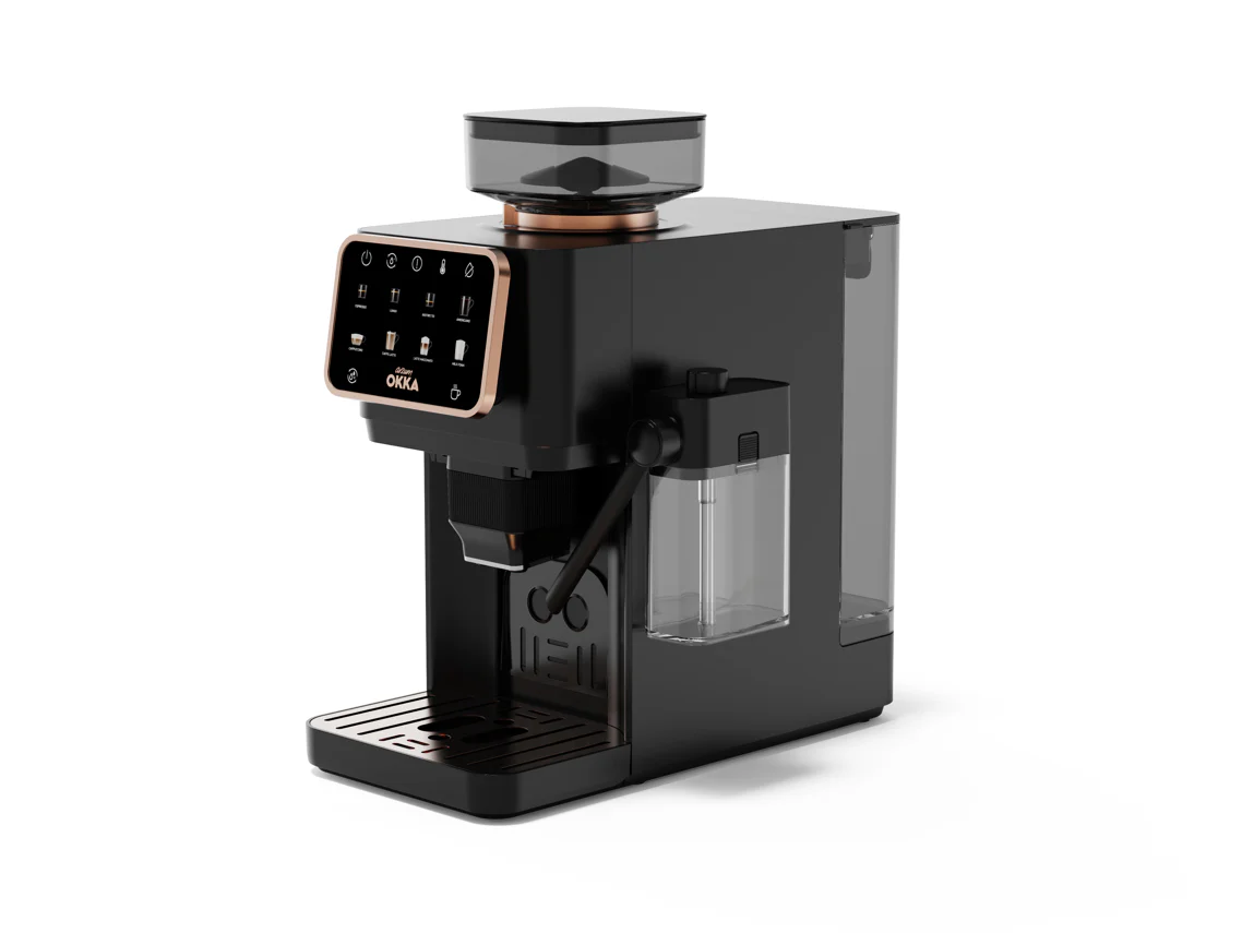 ARZUM OKKA OK0042 BARISTA PRO AUTOMATIC ESPRESSO MACHINE Black/Copper - Image 6