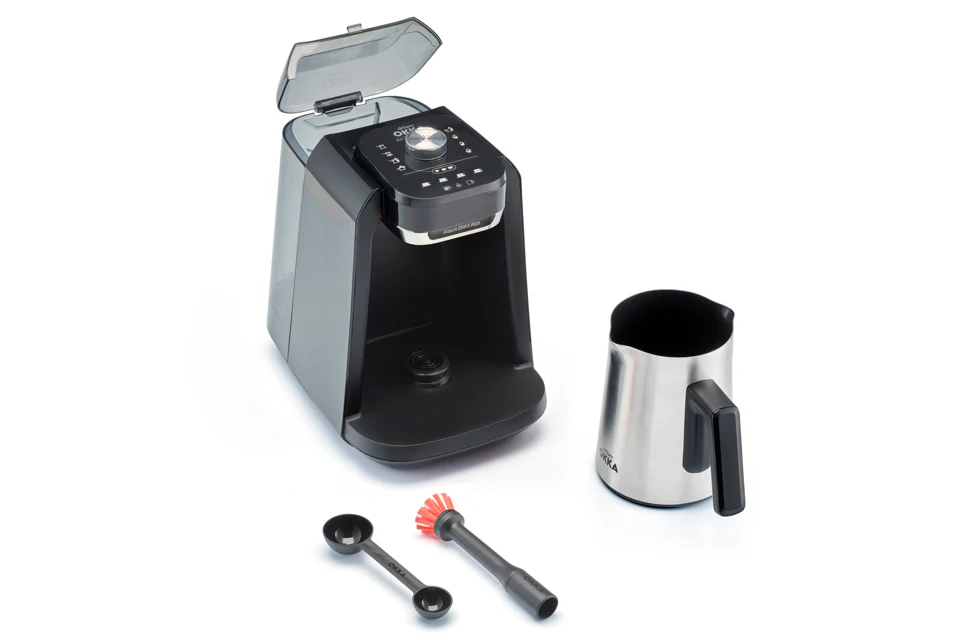 Arzum Okka Rich Pro Plus Turkish Coffee Maker with Water Tank OK0038-05 Chrome - Image 5
