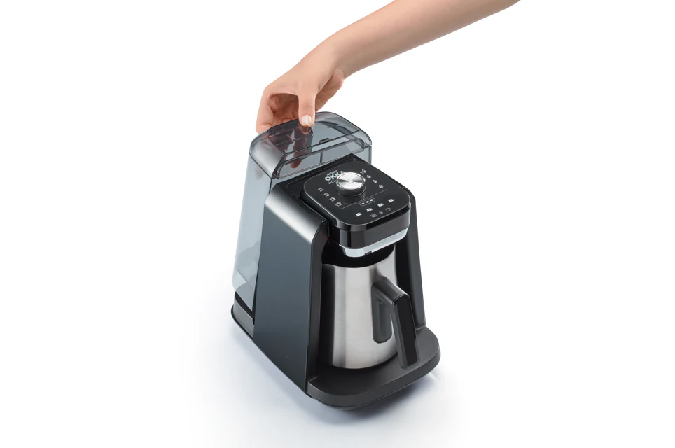 Arzum Okka Rich Pro Plus Turkish Coffee Maker with Water Tank OK0038-05 Chrome - Image 8