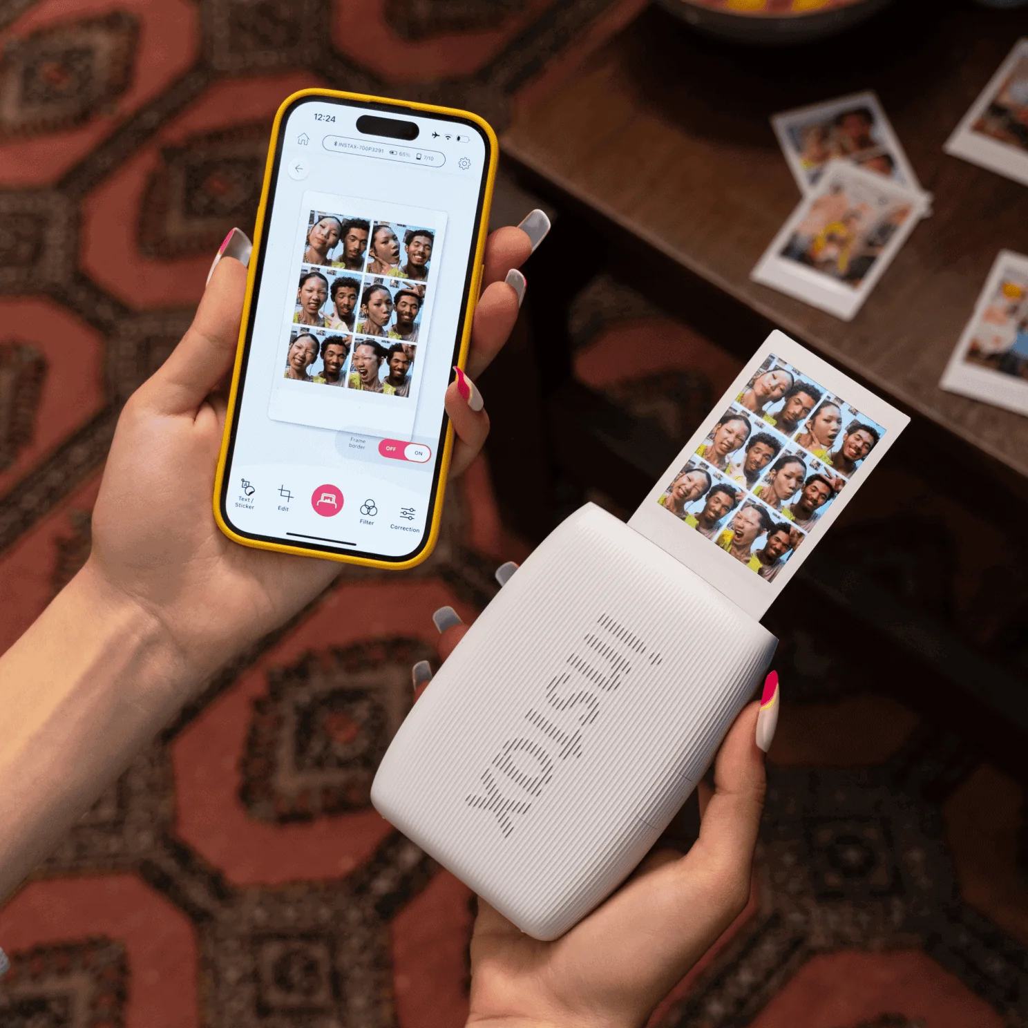 Fujifilm Instax Mini Link 3 SmartPhone printer (White)+Instax Mini Pal Digital Camera (White) Giftš - Image 8