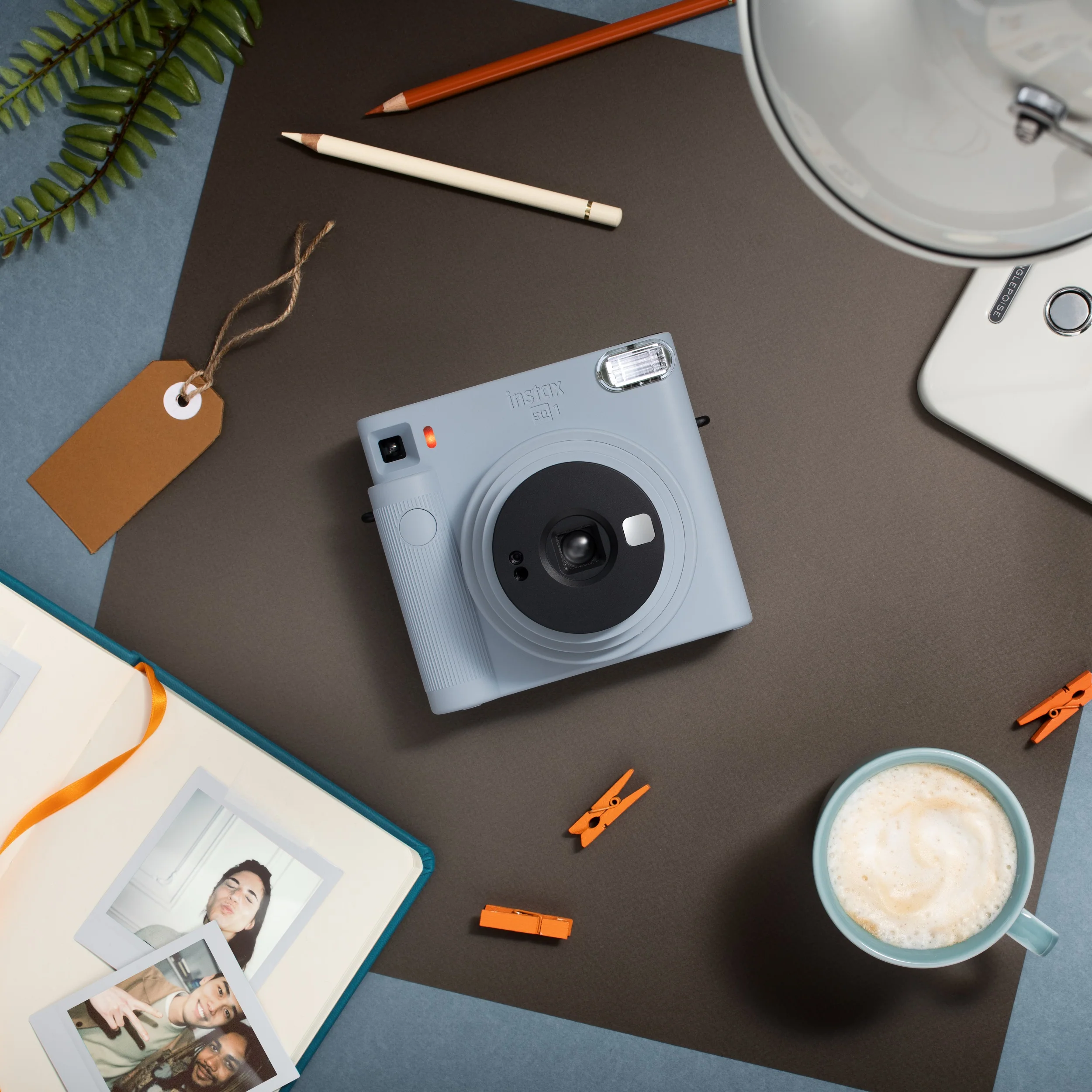 Fujifilm instax SQ1 instant film camera (Glacier Blue)
