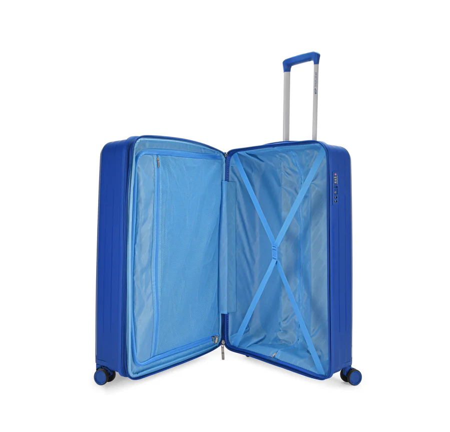HAZE PLUS 8Wheel,Hard Trolley ,TSA, Expandable, M-67cm(BLUE) - Image 6