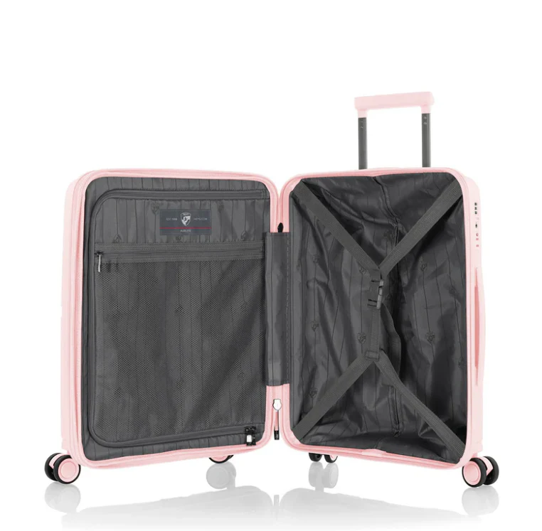 HEYS AIRLITE 8Wheel,Hard Trolley,TSA, Expandable, Small-54.5cm (BLUSH PINK) - Image 4
