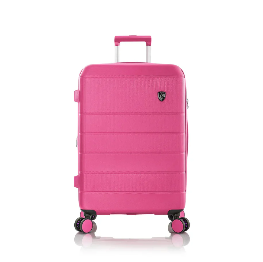 HEYS NEO 8Wheel,Hard Trolley ,TSA, Expandable, 3Pcs Set (Fuchsia) - Image 3