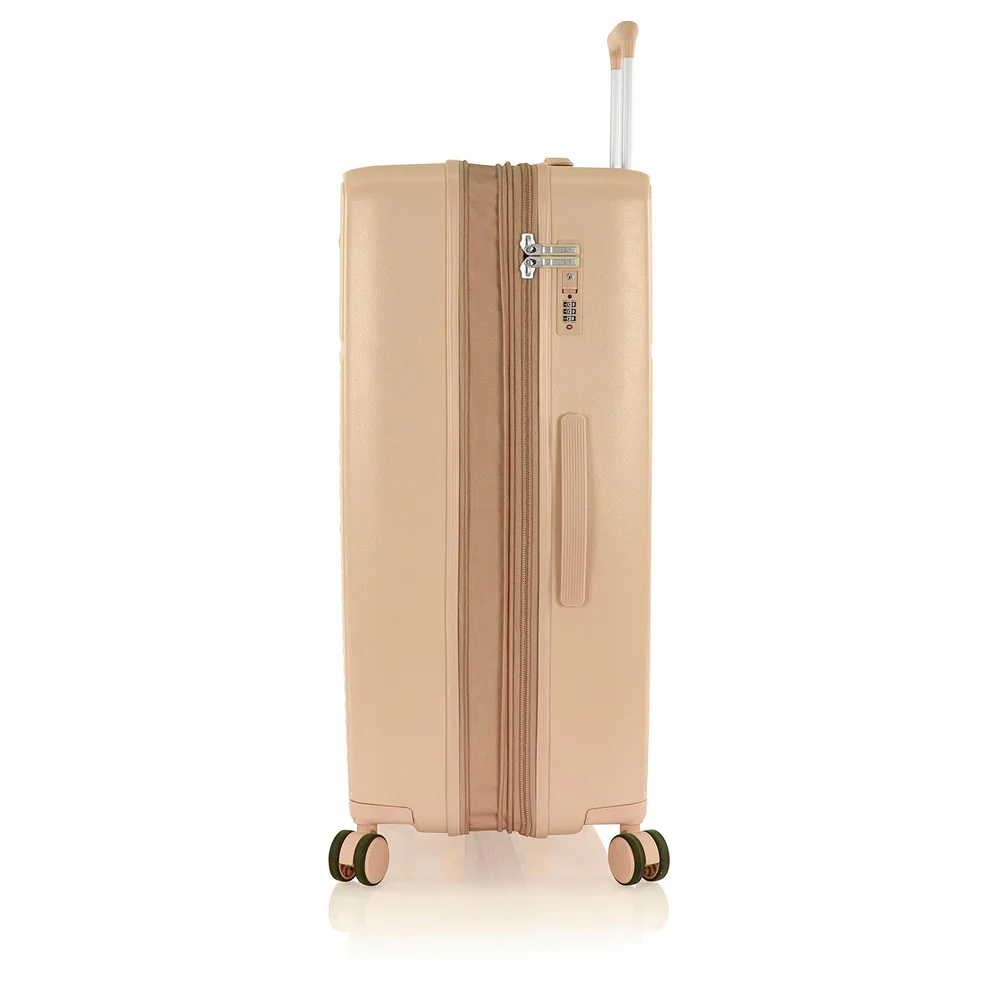 HEYS PASTEL 8Wheel,Hard Trolley ,TSA, Expandable, 3Pcs Set (WHITISH BROWN) - Image 4