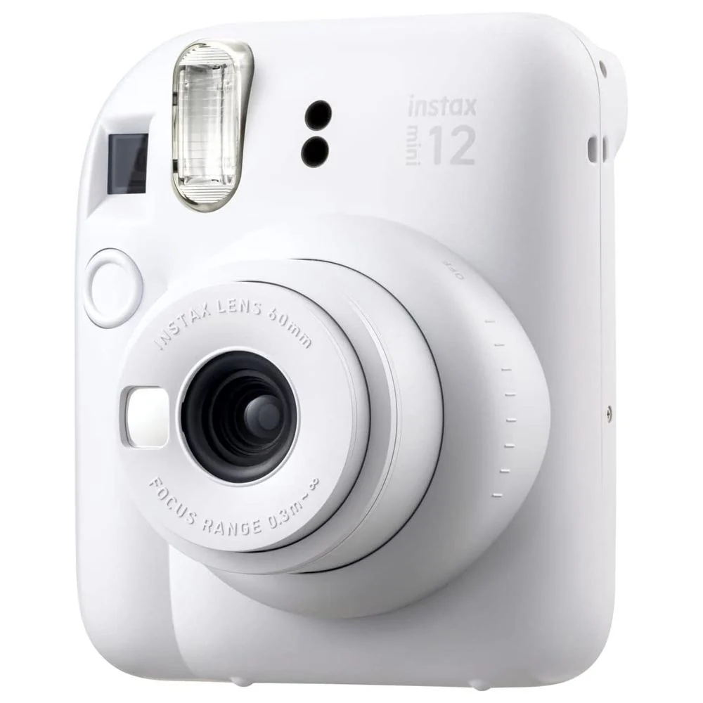 Instax Mini 12 Instant Film Camera Clay White + Pack 10 Film - Image 4