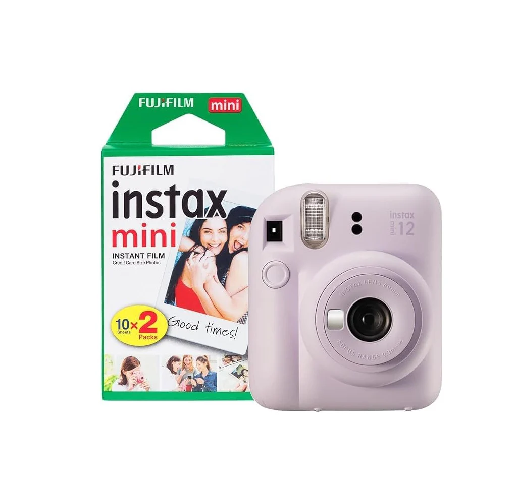 Instax Mini 12 Instant Film Camera Lilac Purple + Pack 20 Film - Image 6