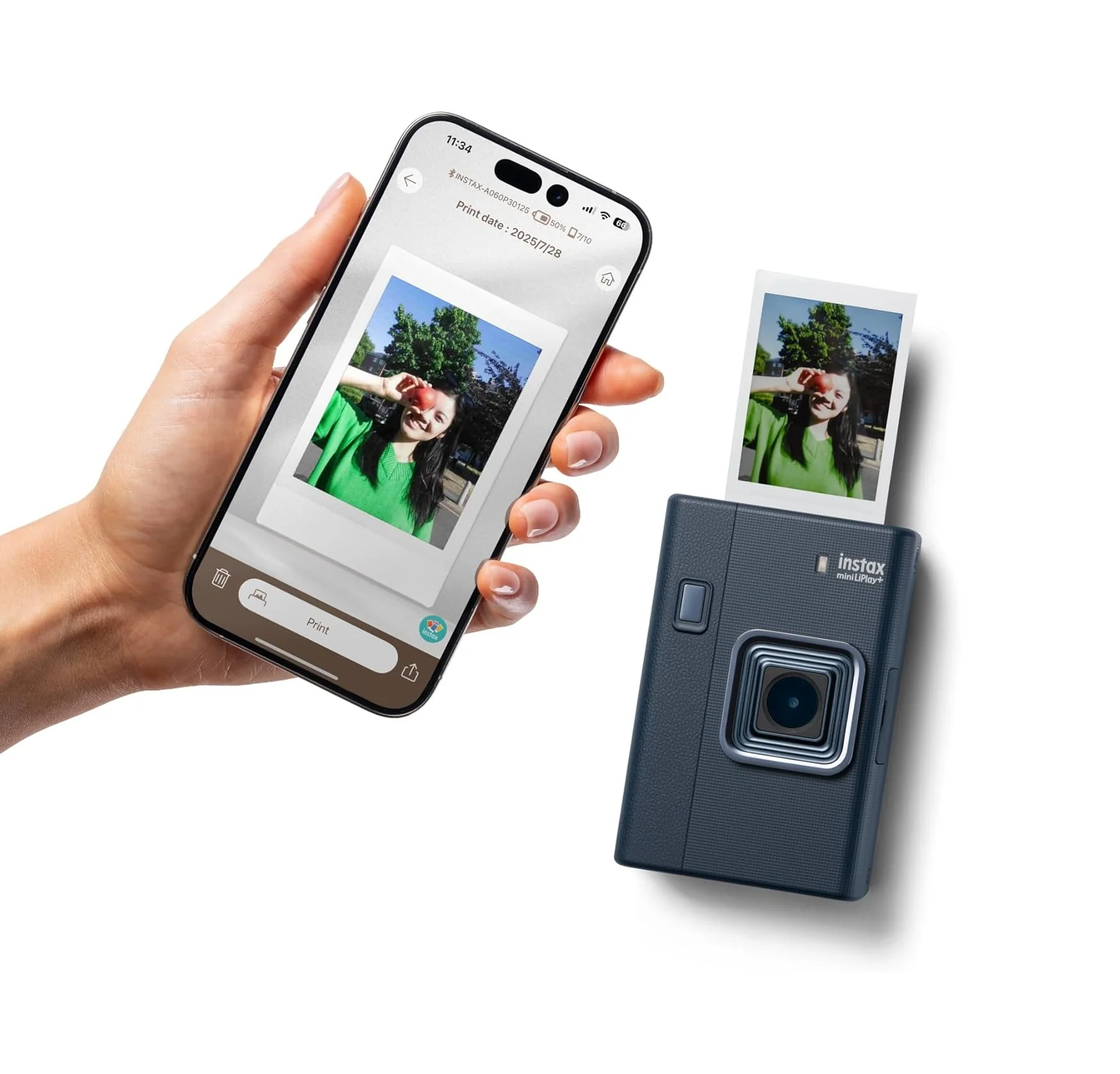 Instax Mini LiPlay+ Hybrid Digital Camera for Instant Movies and Photo Printer, with 6 x 4 cm Rear LCD Screen, Audio Recording Capabilities, Dual Cameras - Main Selfie and Wide Angle - Image 18
