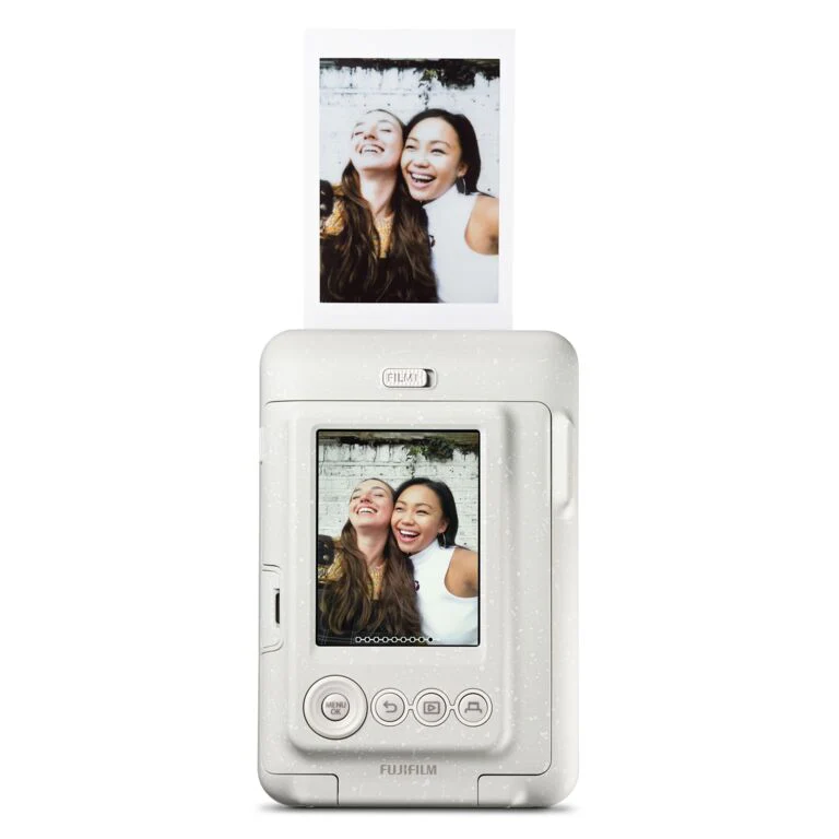 INSTAX Mini LIPLAY Hybrid Instant Camera - (Misty White) - Image 3