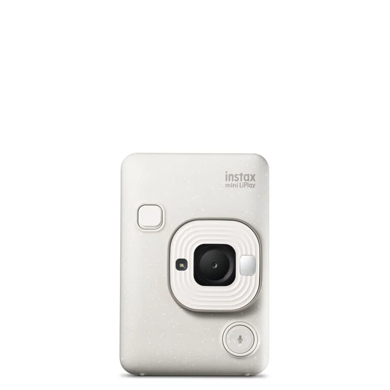 INSTAX Mini LIPLAY Hybrid Instant Camera - (Misty White) - Image 4