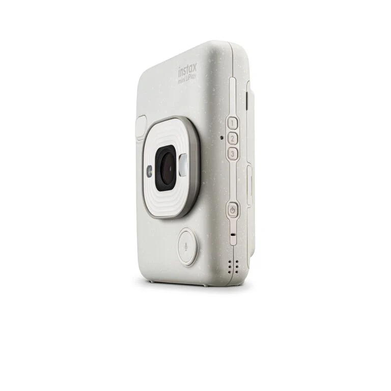 INSTAX Mini LIPLAY Hybrid Instant Camera - (Misty White) - Image 5