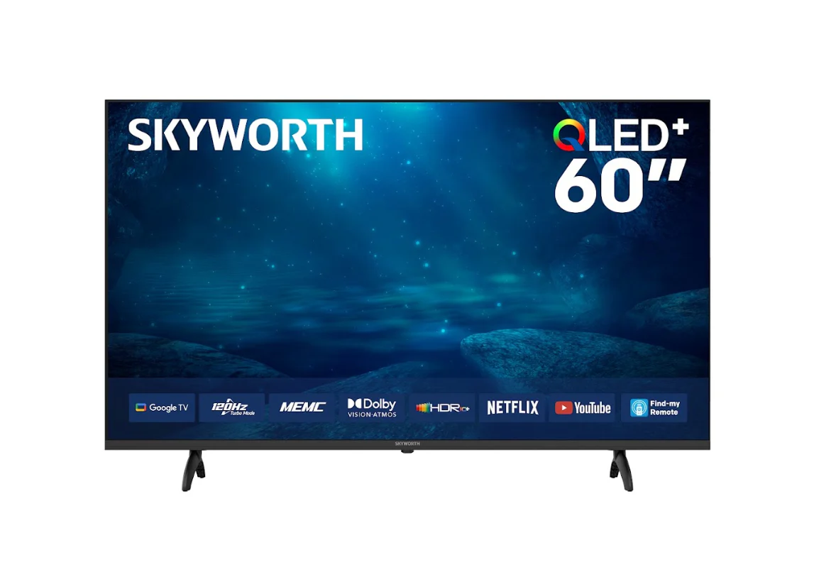 SKYWORTH 60Q6820H - QLED+ TV (Google TV) 120Hz