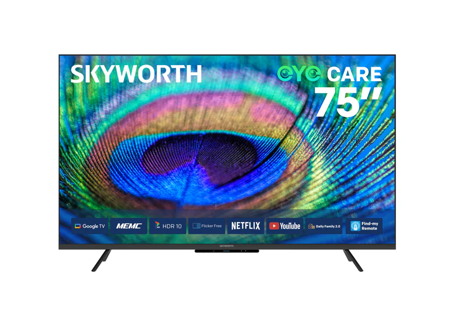 SKYWORTH 75G6500H - 75" UHD 4K LED TV (Google TV) 60Hz