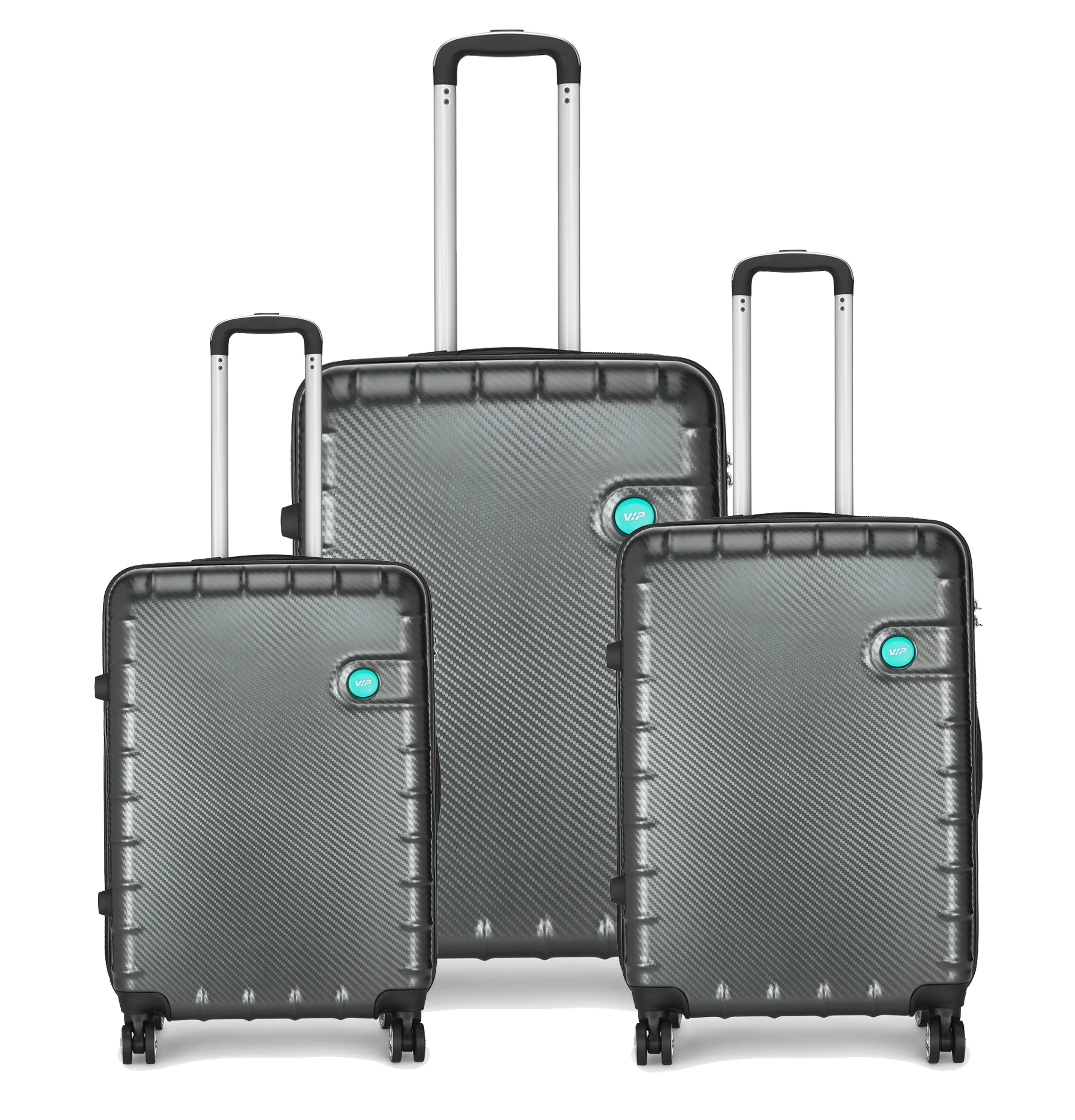 VIP LISBON 8 Wheel Hard Trolley (Cabin Size) Small 55cm 2.8kg (GREY) - Image 6