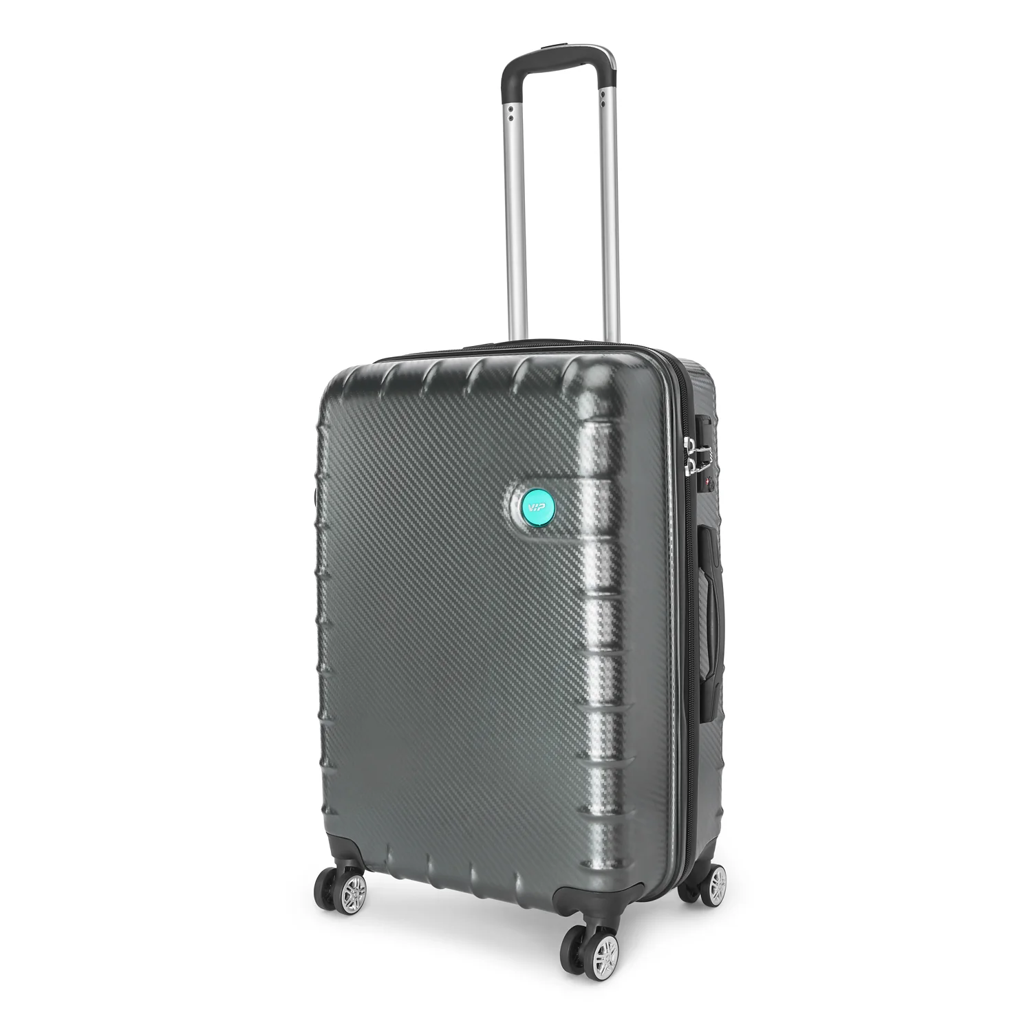 VIP LISBON 8 Wheel Hard Trolley Medium 69cm 3.7kg (GREY) - Image 3