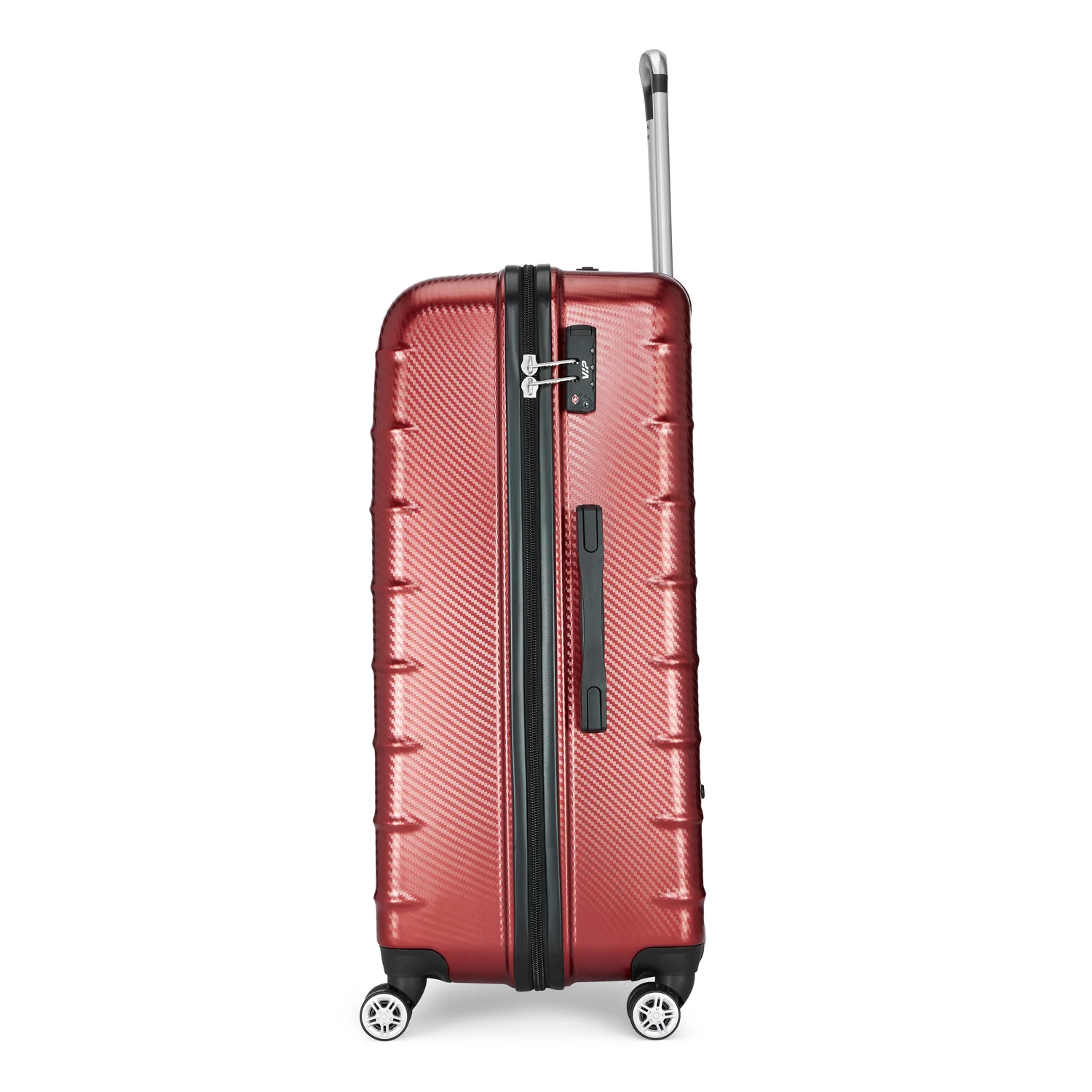 VIP LISBON 8W Hard Trolley-3PCS SET (RED) - Image 2
