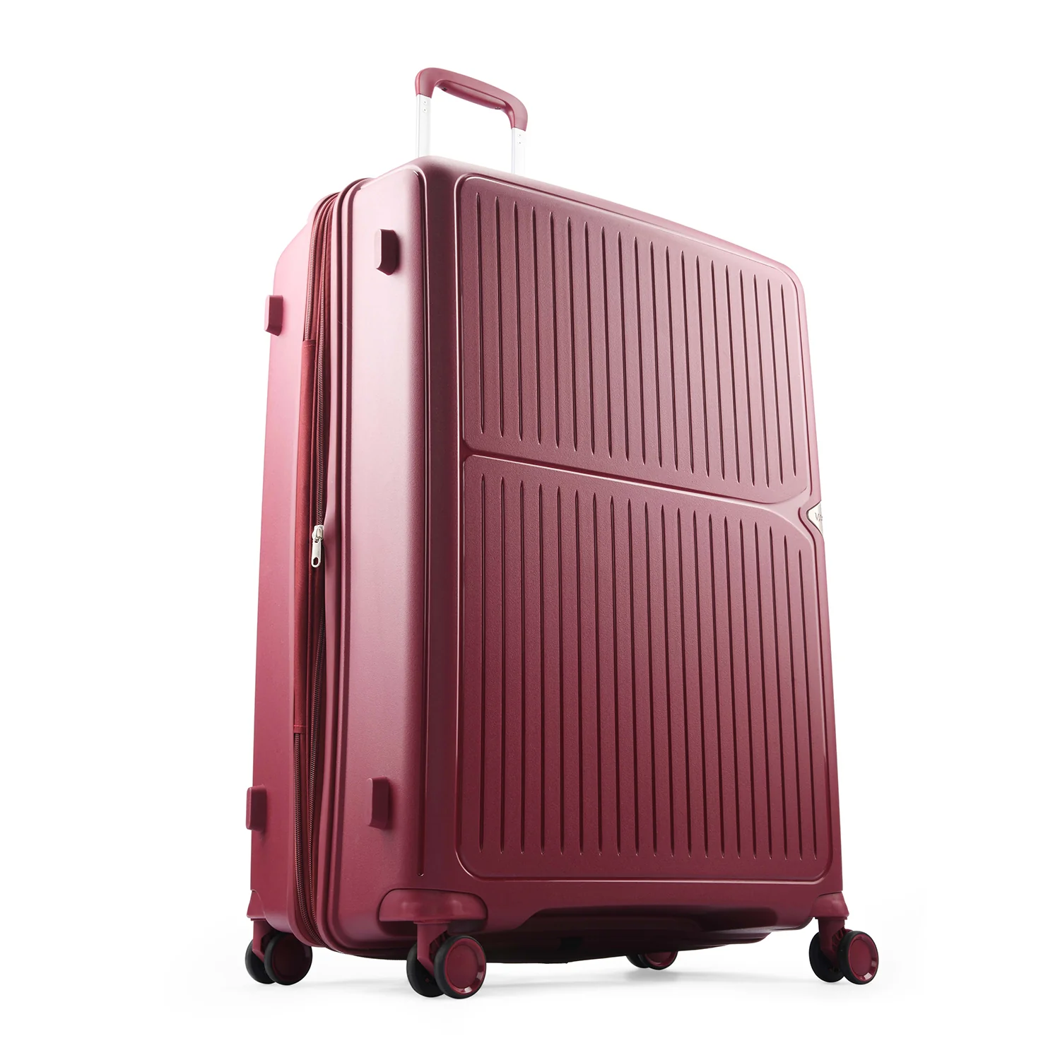 VIP Locus-Max 8 Wheel Hard Luggage TSA Lock Expandable Large-79cm 4.5kg (Maroon) - Image 2
