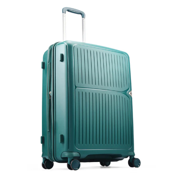 VIP Locus-Max 8 Wheel Hard Luggage TSA Lock Expandable Medium-67cm 3.7kg (Green) - Image 3