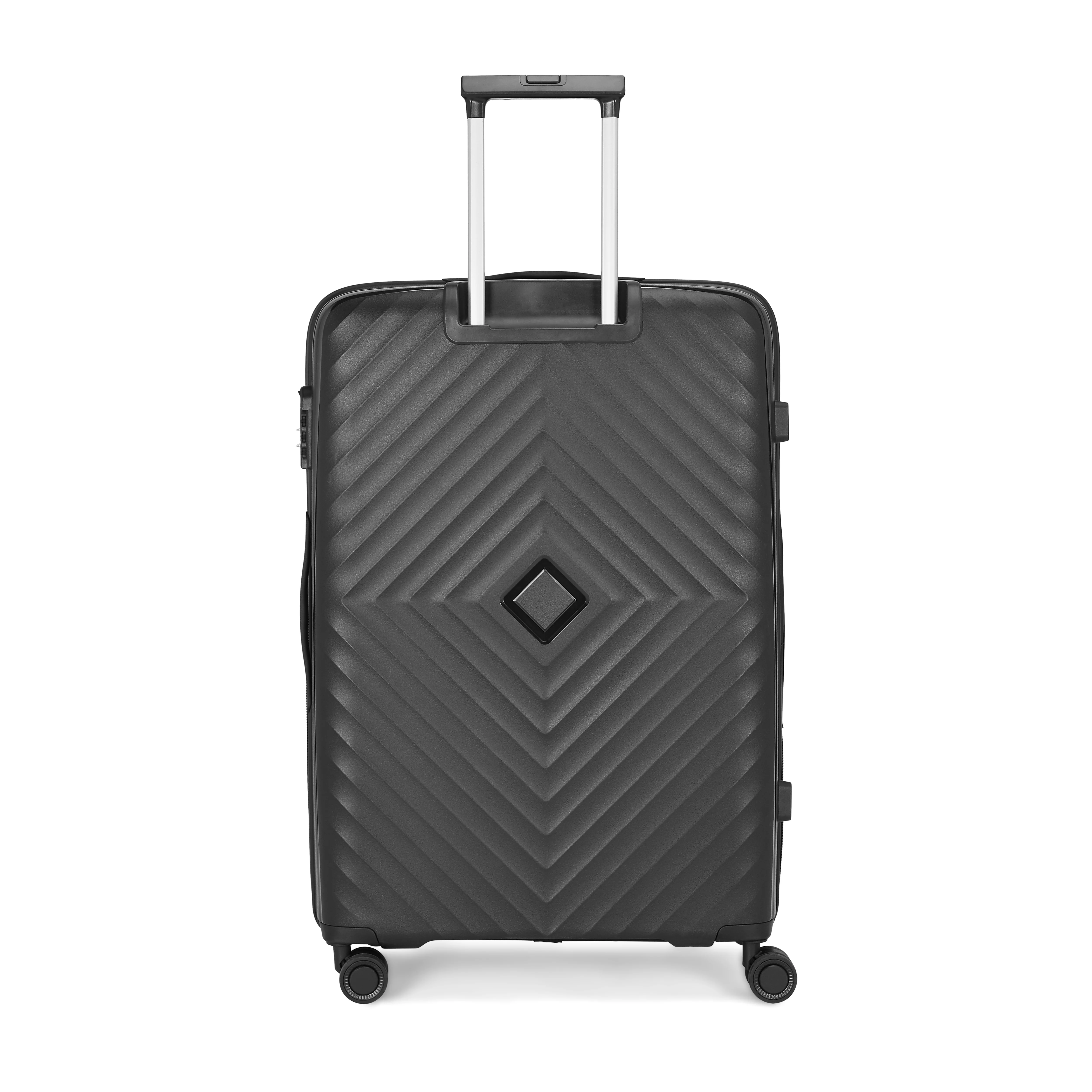 VIP QUAD 8W Hard Trolley-3PCS SET (BLACK) - Image 4
