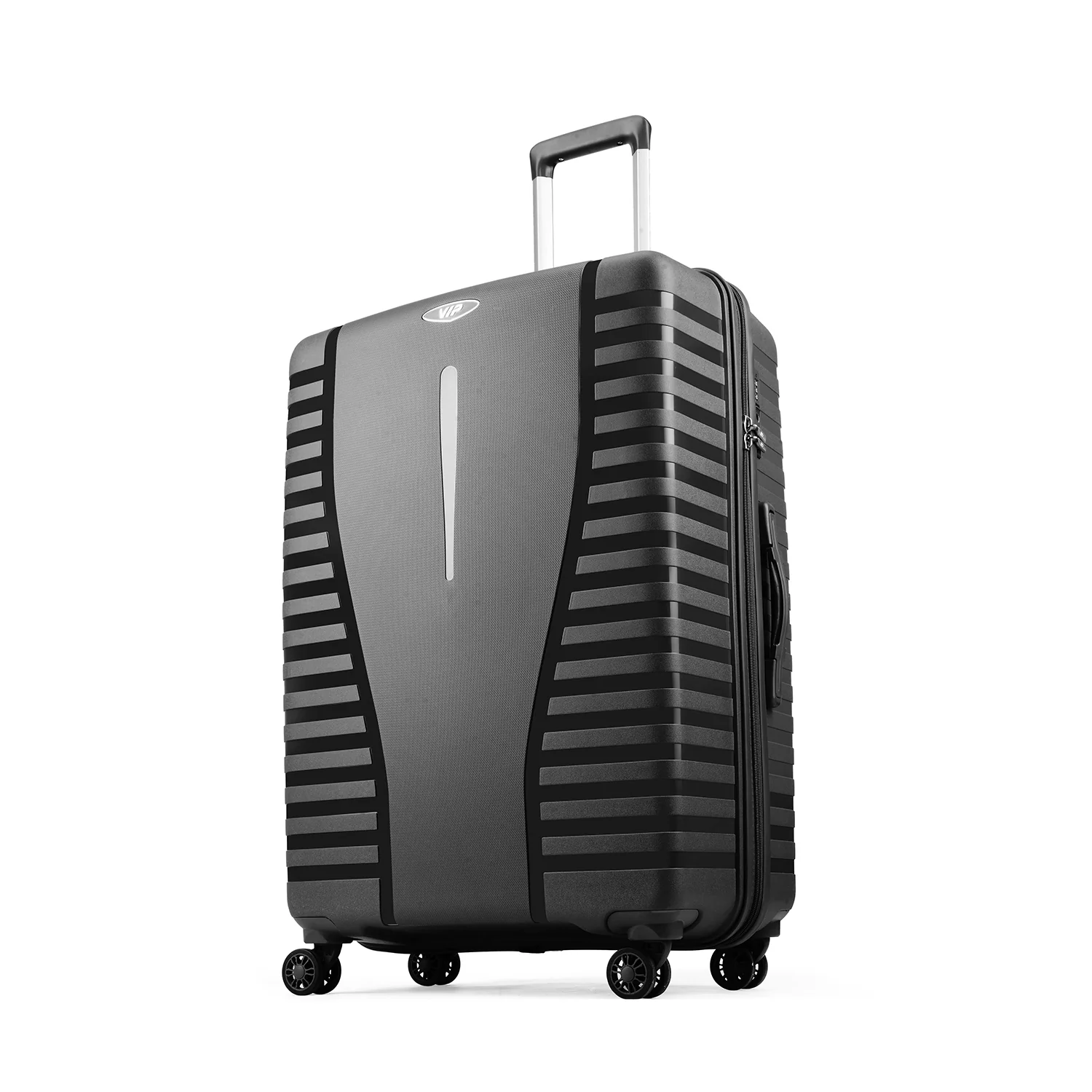 VIP QUEST PLUS 8 Wheel Hard Trolley Flushed TSA Lock L-77cm 4.2kg (BALCK) - Image 2