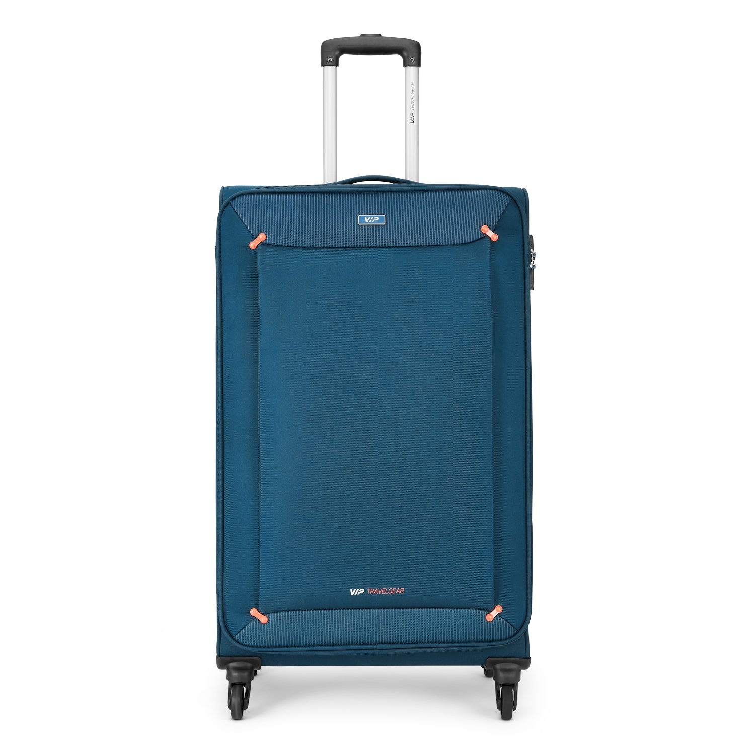 VIP STAPLE PLUS 4W Soft Trolley 80cm -Large (BLUE)