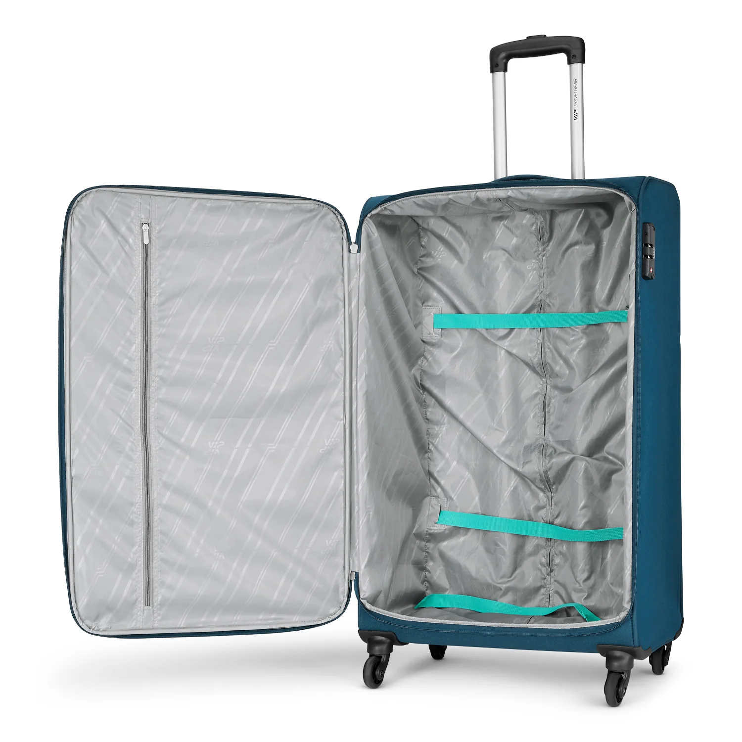 VIP STAPLE PLUS 4W Soft Trolley 80cm -Large (BLUE) - Image 4