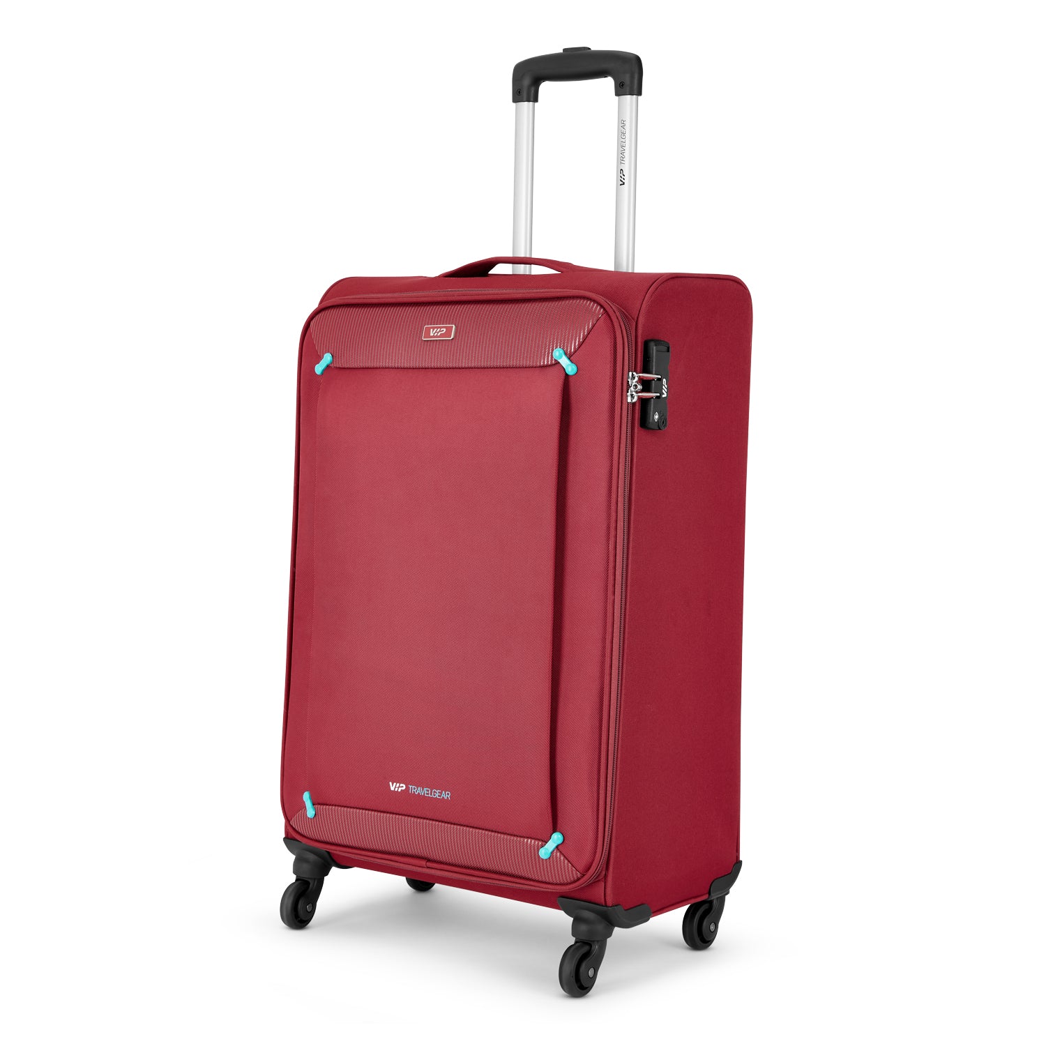 VIP STAPLE PLUS 4W Soft Trolley 57cm -Small (RED) - Image 3