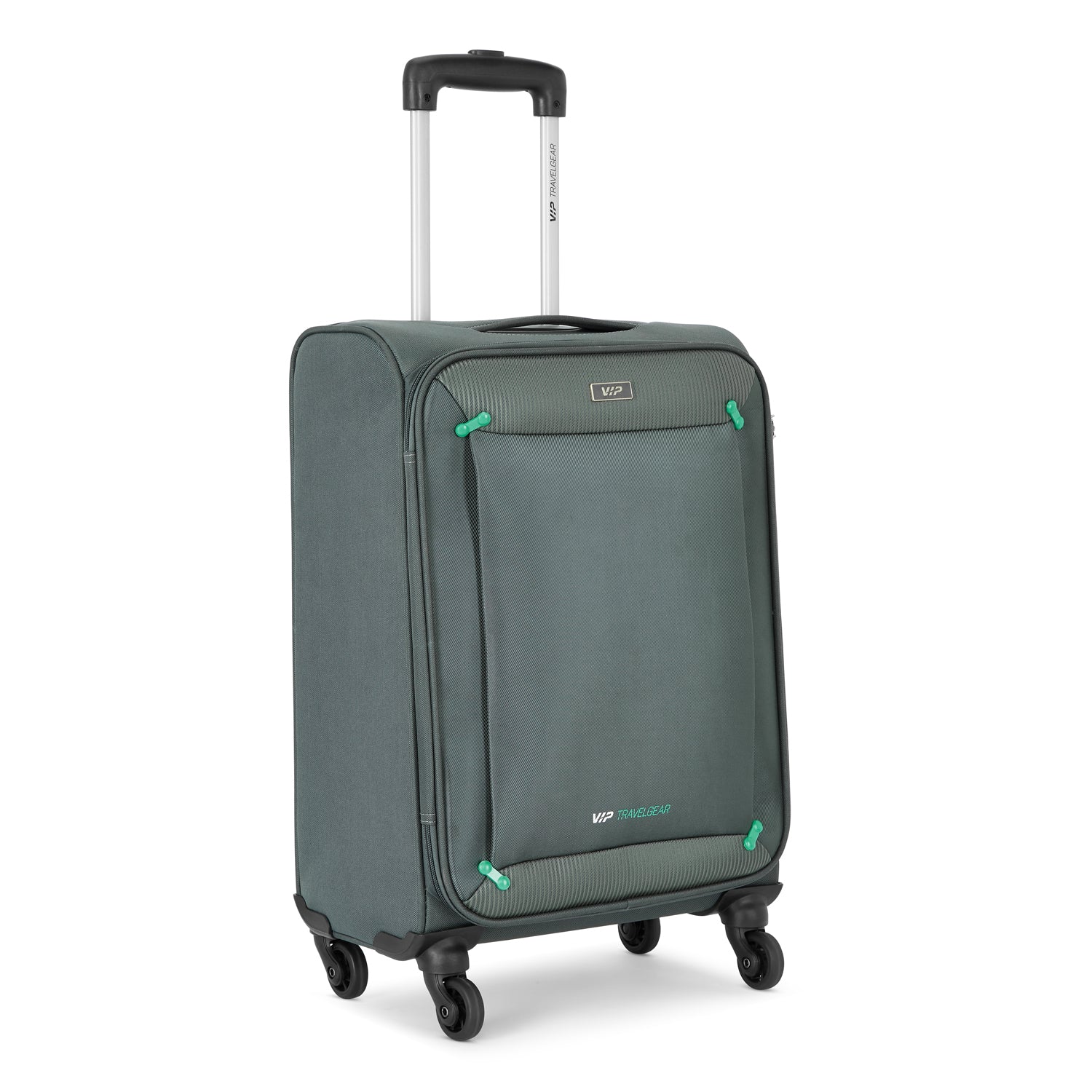 VIP STAPLE PLUS 4W Soft Trolley 69cm -Medium (Grey) - Image 2