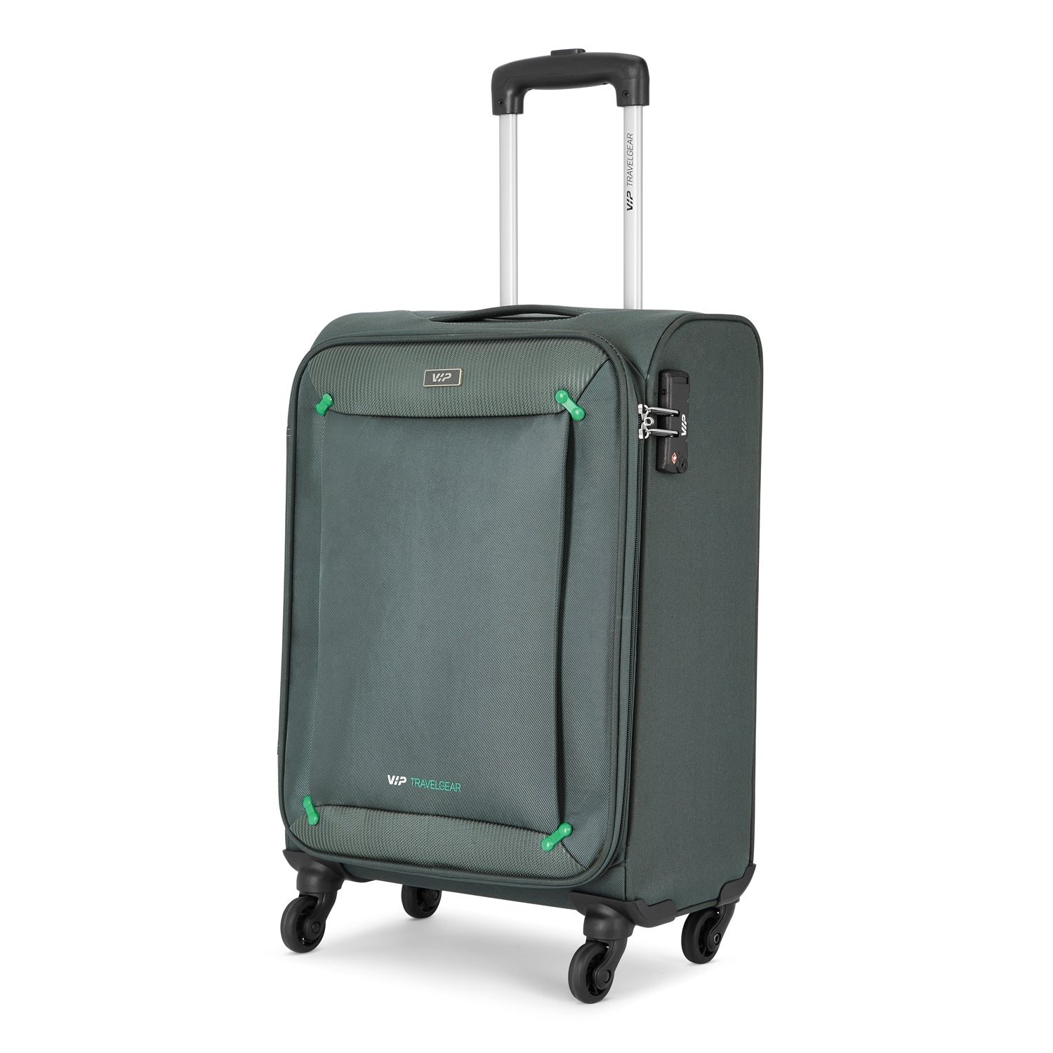 VIP STAPLE PLUS 4W Soft Trolley 69cm -Medium (Grey) - Image 3