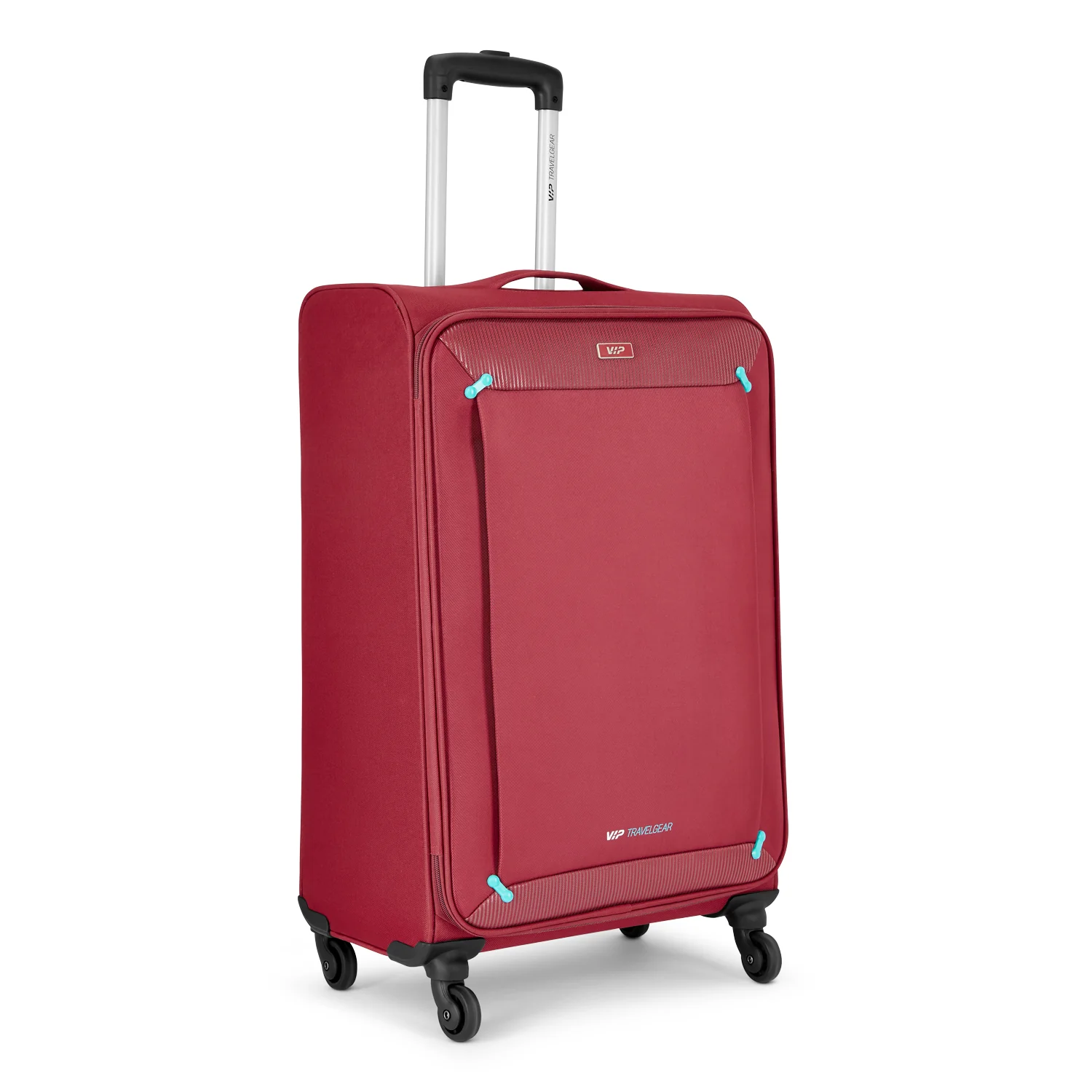 VIP STAPLE PLUS 4W Soft Trolley 69cm -Medium (RED)