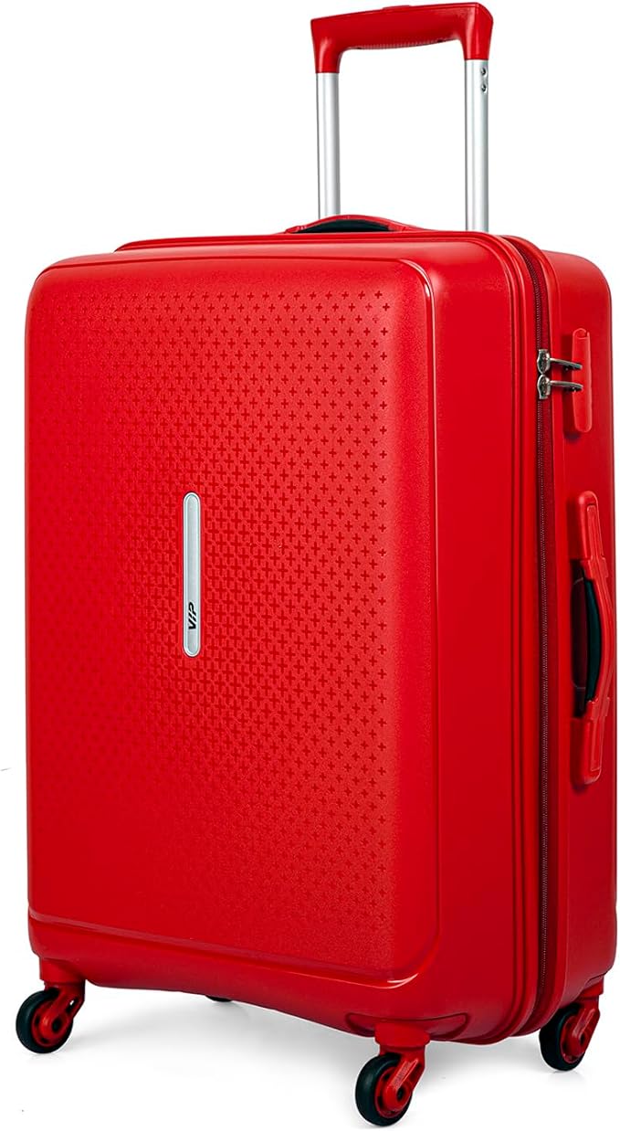 VIP Stargaze 4 Wheel Spinner Hard Luggage TSA Lock (Cabin Size) Small-55cm 2.7kg 31ltr (Red) - Image 3