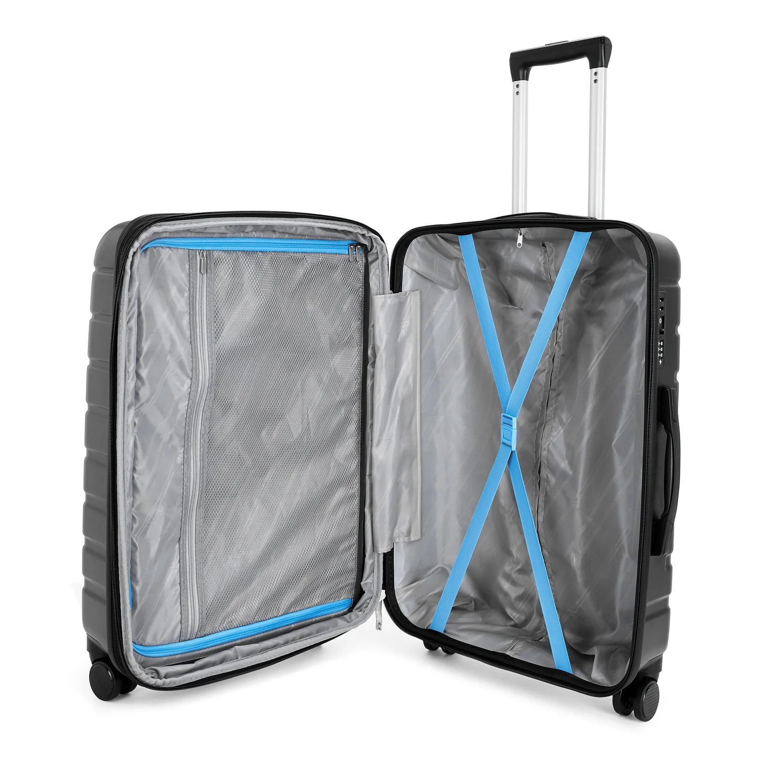 VIP XION 8W Hard Trolley,TSA, EXP 68-CM - M (Black) - Image 5