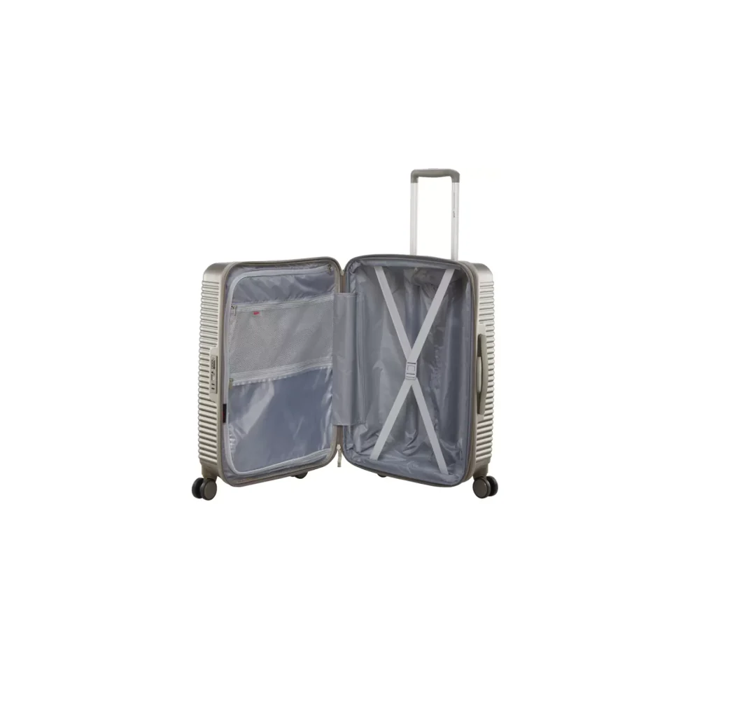 VIP Z Plus 8W Hard Trolley,TSA, EXP, 55-CM - S (Champagne) - Image 4